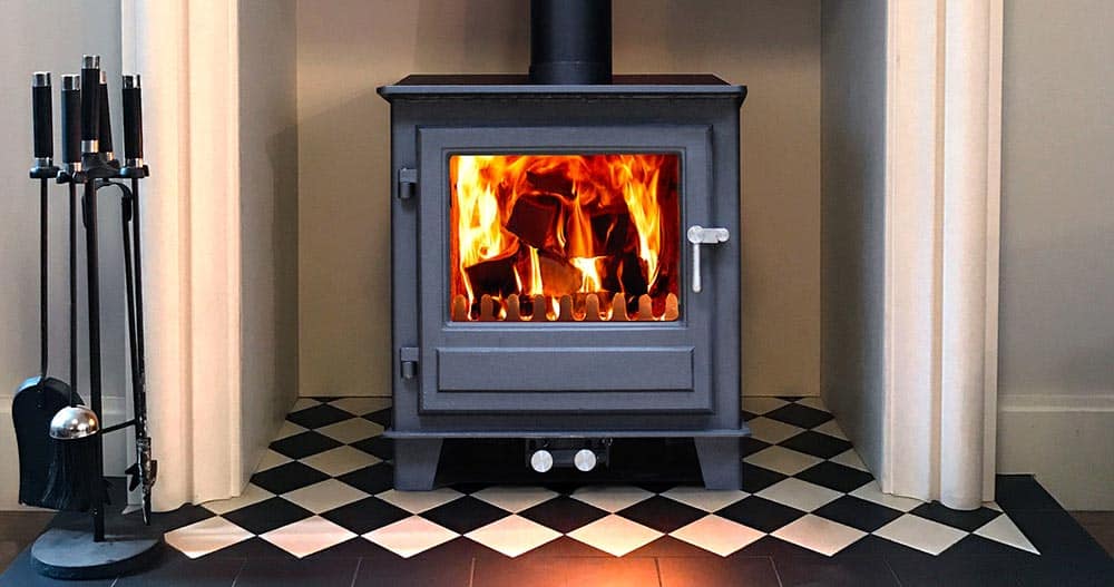 Clock Wood Stove