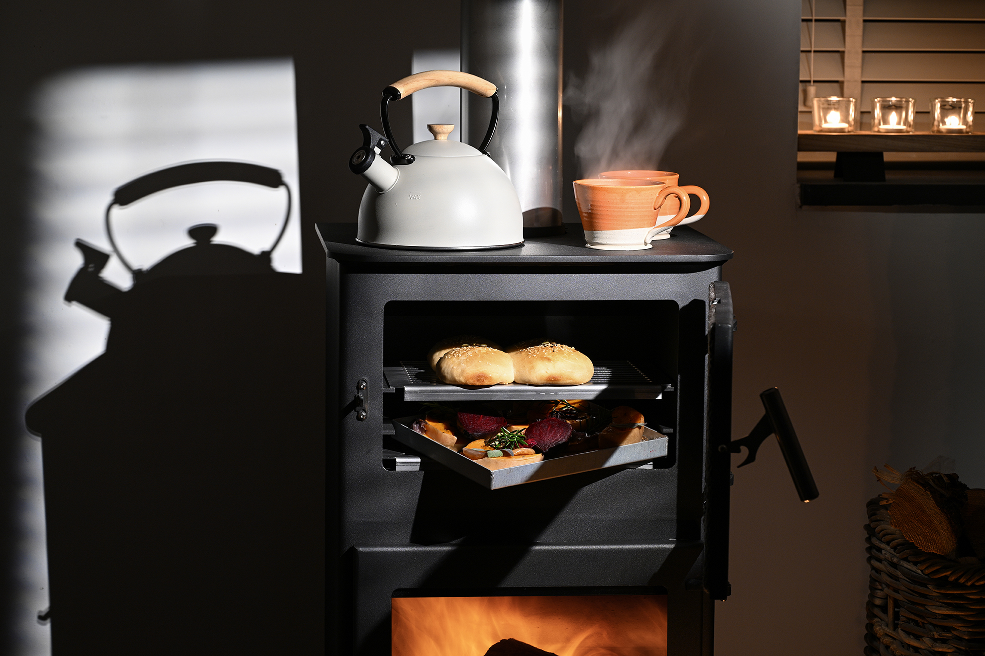Popty Ciwb oven and kettle